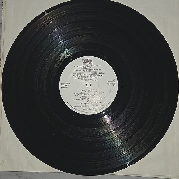 Emerson Lake & Palmer ELP Works Volume 2 SD19147 Album LP Record Vinyl 1982 - Picture 5 of 7